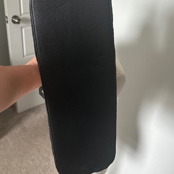 Loungefly Disney Plaid Mickey Mouse Tote in Red and Black - Picture 5 of 6